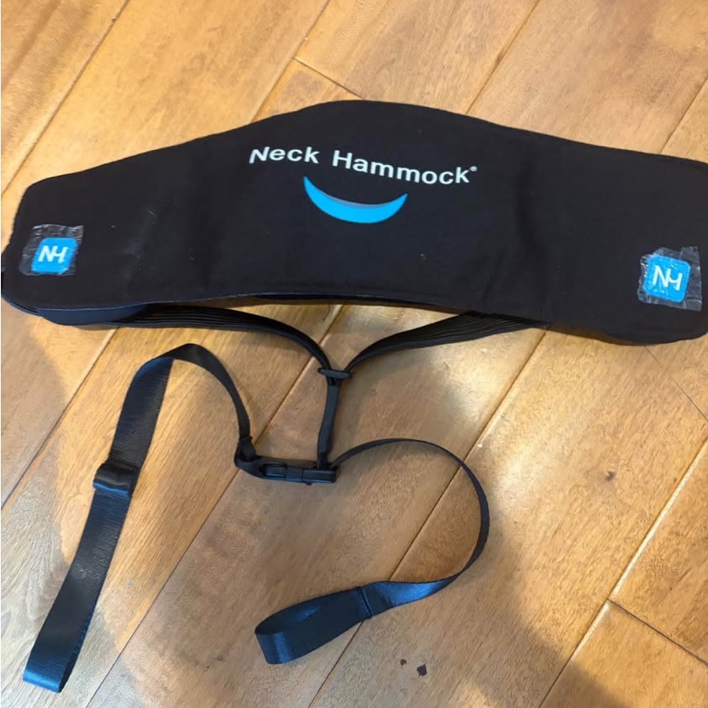 Black Neck Pain Relief Device by